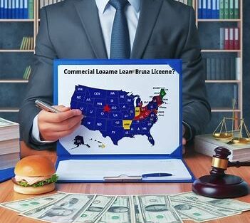 What states require a commercial loan broker license?